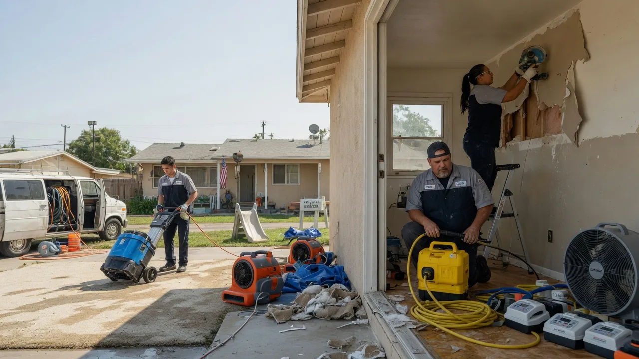 Water Damage Restoration in Clarksville, TN near me